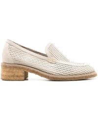 Sarah Chofakian - Ronnie Perforated Oxford Shoes - Lyst