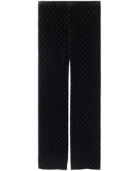 Gucci - Gg Velvet Trousers - Lyst