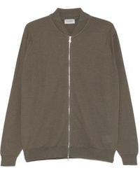 John Smedley - Cardigan mit Reißverschluss - Lyst