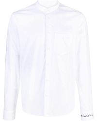 Zadig & Voltaire - Sydney Embroidered-detail Raw Edge Shirt - Lyst