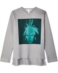 Comme des Garçons - Jersey A Capas Con Motivo Gráfico - Lyst