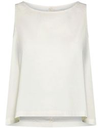 Deha - Popeline Mouwloze Top - Lyst