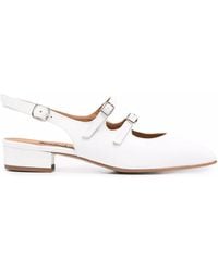 CAREL PARIS - Peche Buckled Slingback Pumps - Lyst