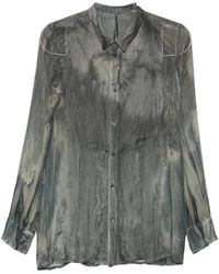Masnada - Tie-Dye Effect Shirt - Lyst