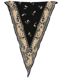 Mantero 1902 - Paisley-Print Silk Scarf - Lyst
