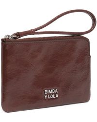 Bimba Y Lola - Zip Leather Wallet - Lyst
