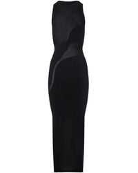 Wolford - Sheer Panel Maxi Dress - Lyst