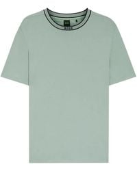 BOSS - Cotton T-Shirt With Logo Crew Neck - Lyst