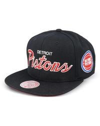 Mitchell & Ness - Nba Team Script 2.0 Snapback Baseball Cap - Lyst