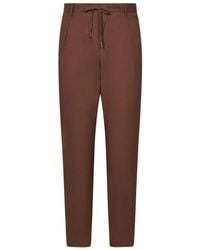 Franzese Collection - Stefano De Martino Pleated Drawstring Trousers - Lyst