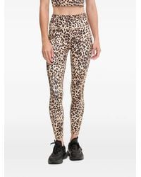 DKNY - Legging Met Luipaardprint - Lyst