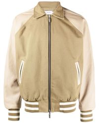 Rhude - Logo-Patch Cotton Varsity Jacket - Lyst