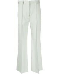 Lanvin - Cropped Flared Trousers - Lyst