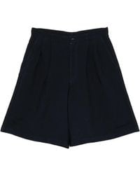 Comme des Garçons - Pleated-Detail Shorts - Lyst