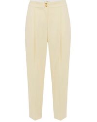 Elisabetta Franchi - Pleat-Detailed Trousers - Lyst
