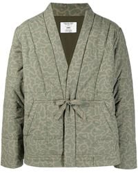 Maharishi - Chaqueta acolchada con cintura lazada - Lyst