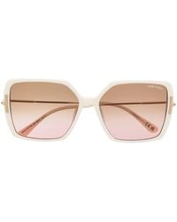 Tom Ford - Eyewear - Square-shaped Gradient Lenses Sunglasses - Lyst
