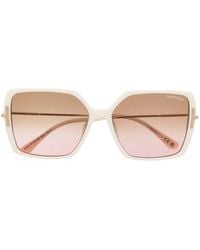 Tom Ford - Eyewear - Square-shaped Gradient Lenses Sunglasses - Lyst