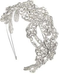 Jennifer Behr - Crystal Embellished Tressa Headband - Lyst