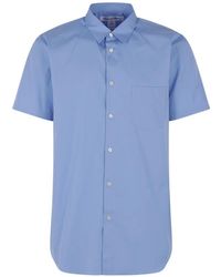 Comme des Garçons - Front-Pocket Short-Sleeve Shirt - Lyst