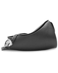 Burberry - Large Horn Leather Shoulder Bag - Lyst