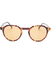 dunhill - Lunettes De Soleil À Monture Ronde - Lyst