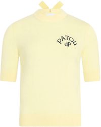 Patou - Kurzärmeliger Pullover - Lyst