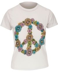 Mother - T-Shirt mit Friedenszeichen - Lyst