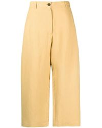 Studio Nicholson - High-Waisted Wide-Leg Trousers - Lyst