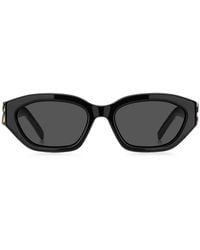 BOSS - Acetate Sunglasses With Double B Monogram - Lyst