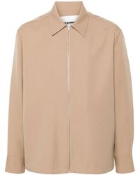 Jil Sander - Wollen Shirtjack - Lyst