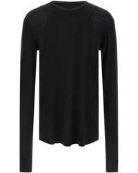Thom Krom - Ribbed Raw-Cut T-Shirt - Lyst