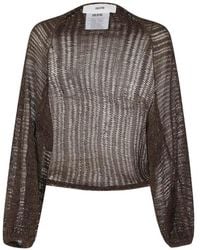 SOLOTRE - Cardigan Maglia - Lyst