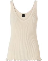 Pinko - Débardeur Côtelé - Lyst