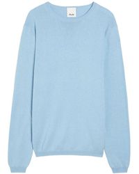 Allude - Long-Sleeve Crew-Neck Cashmere Sweater - Lyst