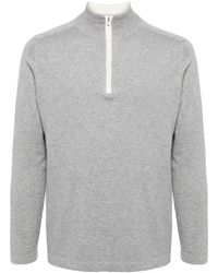 N.Peal Cashmere - Salcombe ハーフジップ カーディガン - Lyst