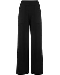 Barrie - Knitted Flared Trousers - Lyst