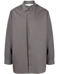 Off-White c/o Virgil Abloh - Embroidered-Logo Oversized-Cut Shirt - Lyst