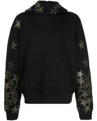 Amiri - Star-Patch Hoodie - Lyst