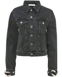 JW Anderson - Veste En Jean À Détail De Chaîne - Lyst