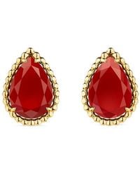 Boucheron - セルパンボエム ピアス 18kイエローゴールド - Lyst