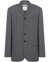 Moschino - Pinstriped Blazer - Lyst
