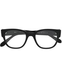 Ray-Ban - Rb7210 Logo-Plaque Glasses - Lyst