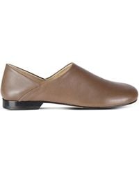 Lemaire - Slippers de piel - Lyst