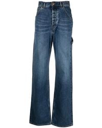 Chloé - High-Rise Wide-Leg Jeans - Lyst