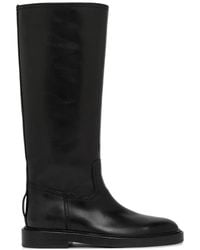 Buttero - Laydee Buckle-Strap Knee-High Boots - Lyst
