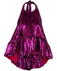 Azeeza - Winston Sequin-Embellished Top - Lyst