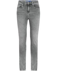 KARL LAGERFELD - Button-Fastening Skinny Jeans - Lyst