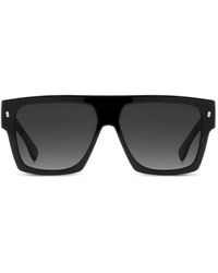 DSquared² - Lunettes De Soleil Iconique À Monture Carrée - Lyst