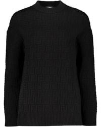 Fendi - Trui Met Ff-Patroon - Lyst